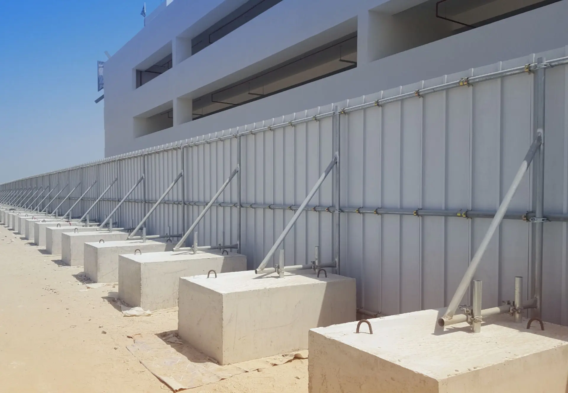 Eco PVC hoarding fence